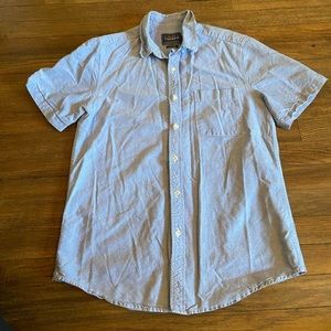 TOPMAN Short Sleeve Button Down Size Medium